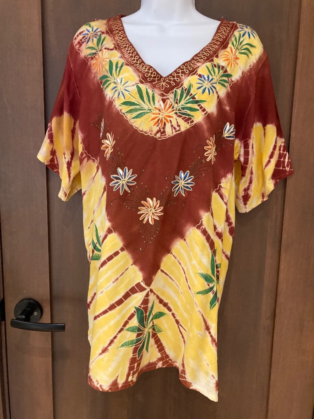 Cotton Mexican Tunic, Size M